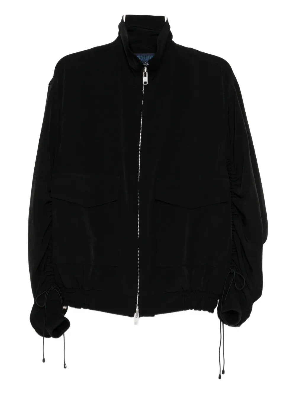 Куртка с драпированными рукавами Ta/pe Yohji Yamamoto, черный
Куртка с драпированными рукавами Ta/pe Yohji Yamamoto, черный