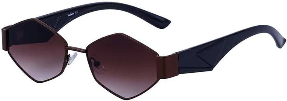 Солнцезащитные очки в стиле панк с многоугольной оправой, маленькие, для женщин и мужчин, роскошные винтажные солнцезащитные очки для женщин, ретро-очки LVTFCO, C2 Brown
Солнцезащитные очки в стиле панк с многоугольной оправой, маленькие, для женщин и мужчин, роскошные винтажные солнцезащитные очки для женщин, ретро-очки LVTFCO, C2 Brown