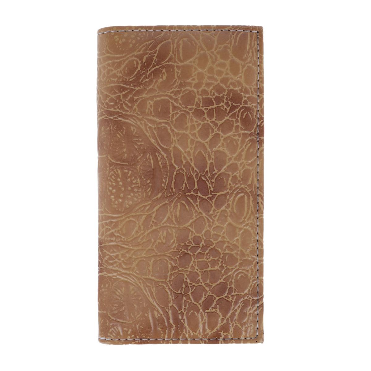 Мужской кошелек Roper с принтом аллигатора и держатель для чековой книжки CTM, цвет honey
Мужской кошелек Roper с принтом аллигатора и держатель для чековой книжки CTM, цвет honey