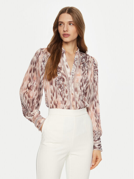 Блузка классического кроя Guess, мультиколор
Блузка классического кроя Guess, мультиколор