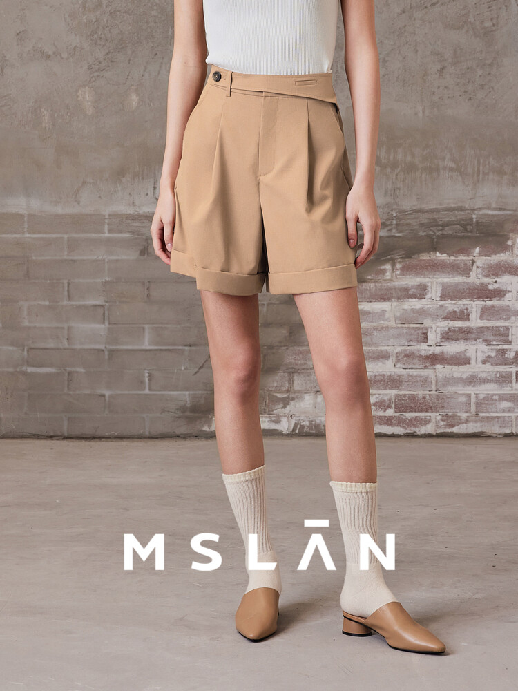 Шорты весенние Mslan с завышенной талией
Шорты весенние Mslan с завышенной талией