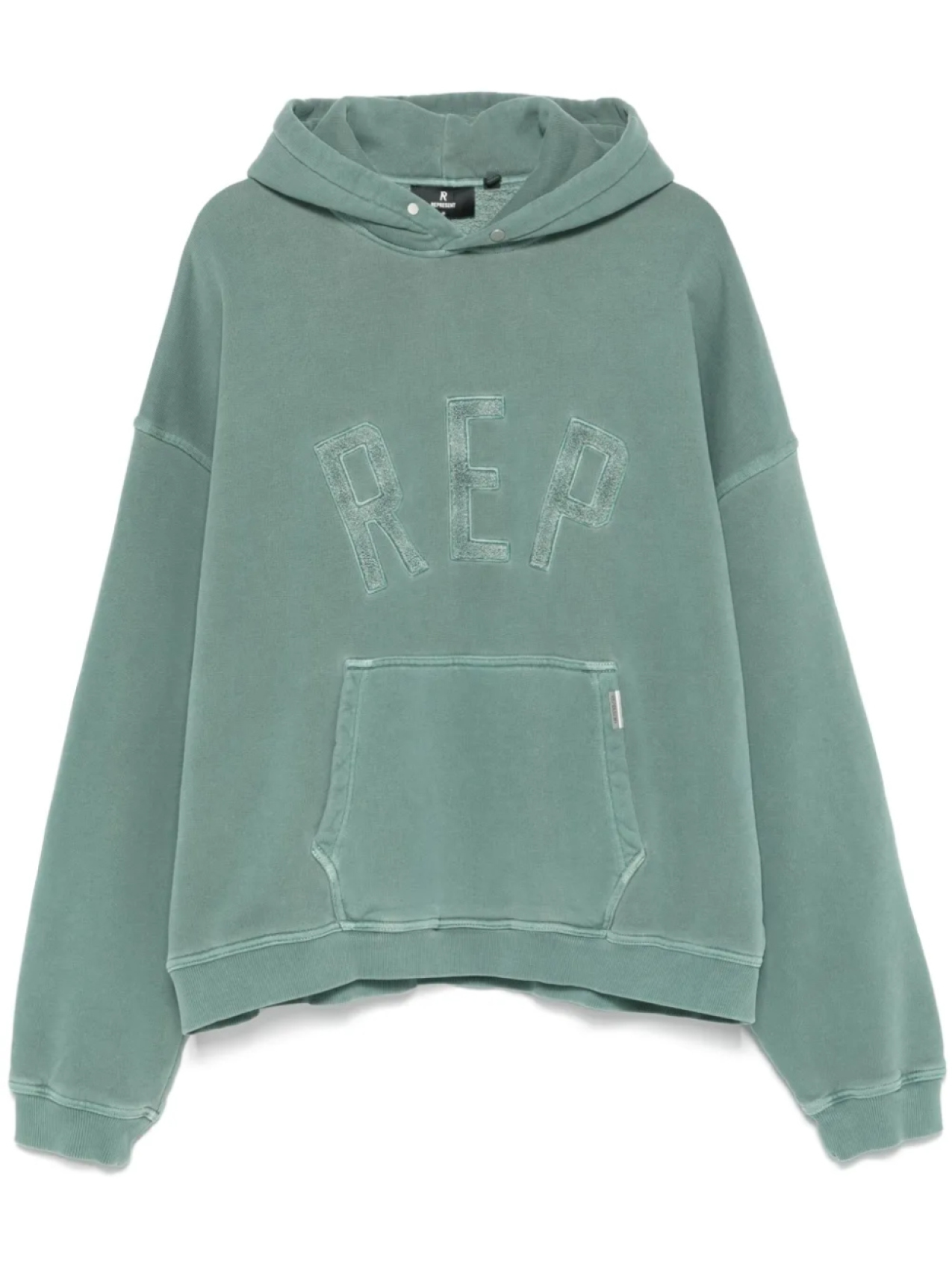 Толстовка с капюшоном и аппликацией логотипа Represent, зеленый
Толстовка с капюшоном и аппликацией логотипа Represent, зеленый