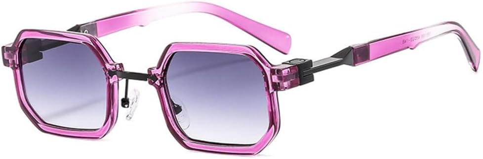 Женские солнцезащитные очки квадратной формы, модные двухцветные очки с защитой от УФ-излучения UV400, мужские солнцезащитные очки с градиентным покрытием MTZJH, Purple Gray Gradient
Женские солнцезащитные очки квадратной формы, модные двухцветные очки с защитой от УФ-излучения UV400, мужские солнцезащитные очки с градиентным покрытием MTZJH, Purple Gray Gradient