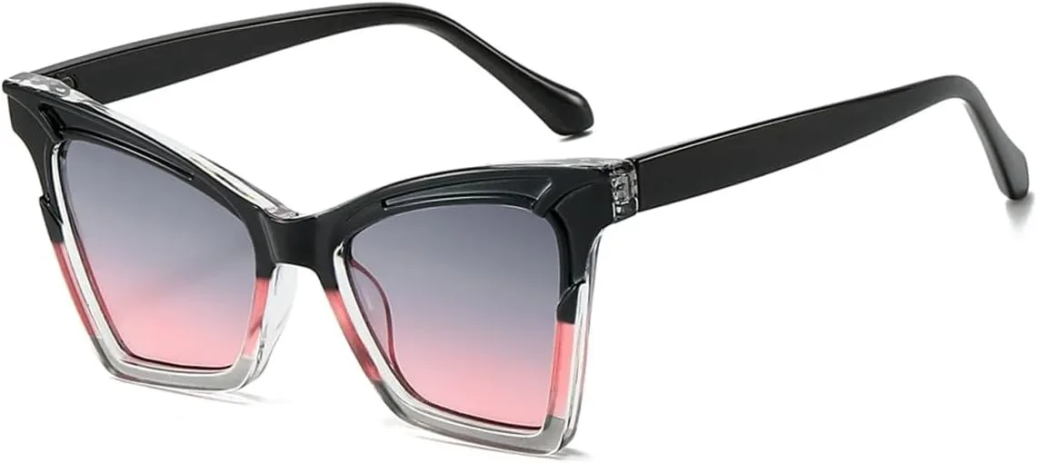 Солнцезащитные очки для мужчин и женщин - защита UV400 - градиентные линзы "кошачий глаз" для занятий спортом на открытом воздухе и вождения DSVIGF, Black Grey
Солнцезащитные очки для мужчин и женщин - защита UV400 - градиентные линзы "кошачий глаз" для занятий спортом на открытом воздухе и вождения DSVIGF, Black Grey