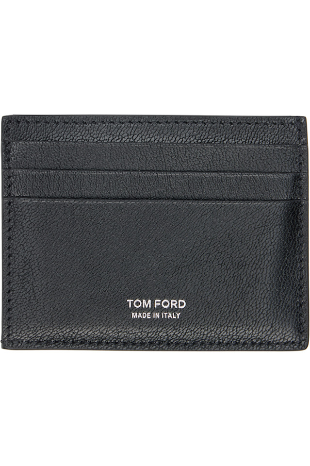 Удлиненный центральный держатель для карт Т-образной линии Tom Ford, черный
Удлиненный центральный держатель для карт Т-образной линии Tom Ford, черный