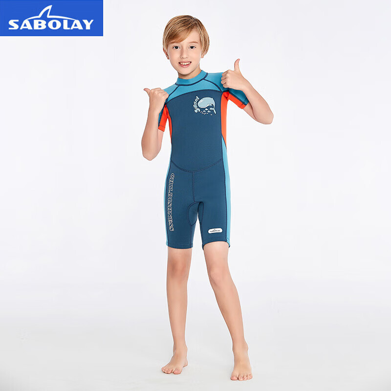 QINGHONG Детский гидрокостюм 2 мм, цельный теплый гидрокостюм для мальчиков, с длинными рукавами, темно-синий, размер S-XXL
QINGHONG Детский гидрокостюм 2 мм, цельный теплый гидрокостюм для мальчиков, с длинными рукавами, темно-синий, размер S-XXL