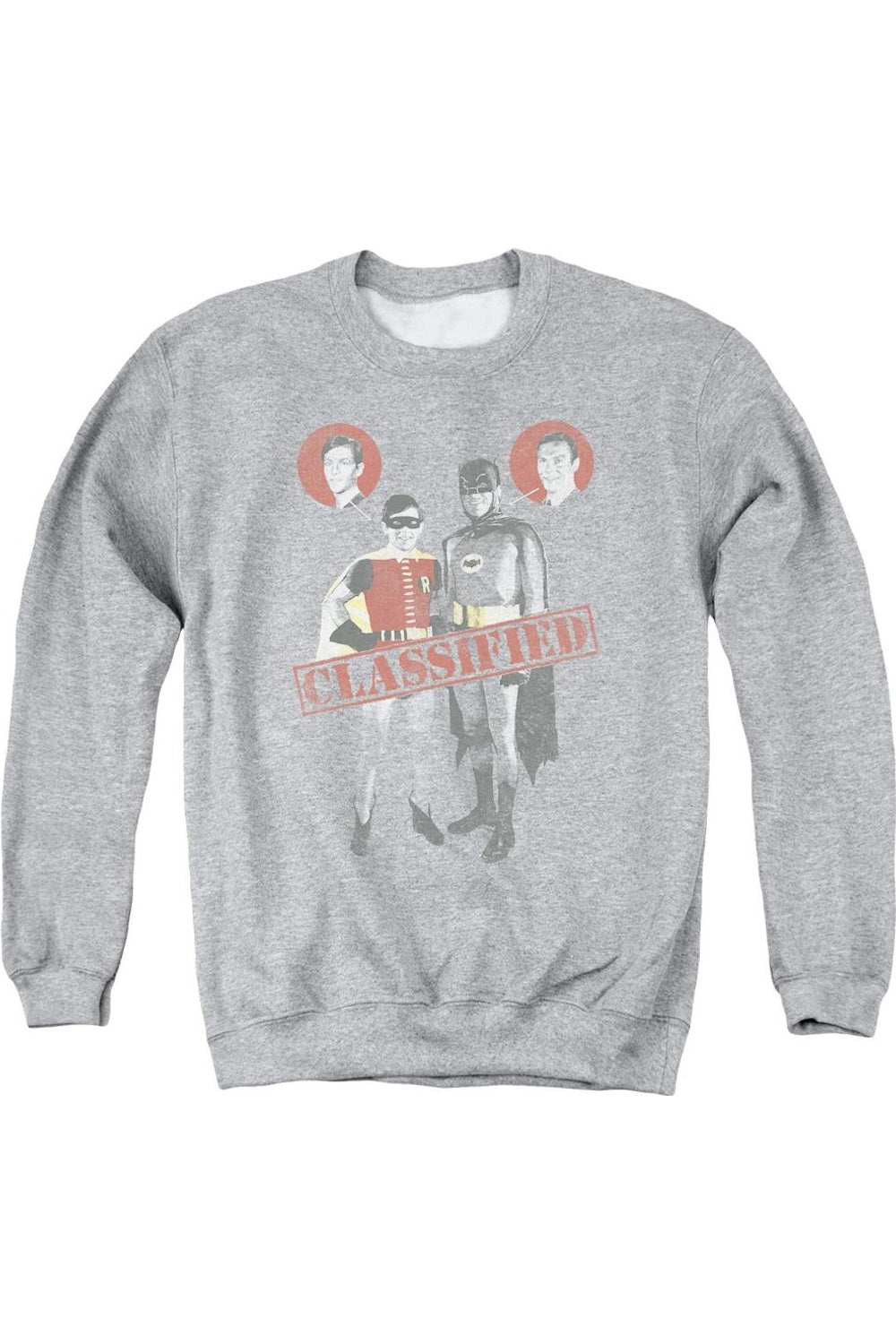 Толстовка Batman Classic Tv Classified Adult Crewneck Gildan, цвет athletic heather
Толстовка Batman Classic Tv Classified Adult Crewneck Gildan, цвет athletic heather