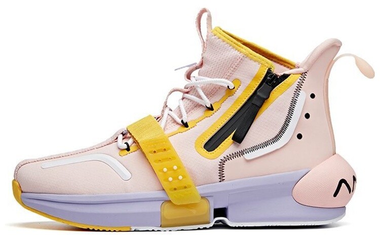 Баскетбольные кроссовки мужские высокие розовые/фиолетовые Anta
Баскетбольные кроссовки мужские высокие розовые/фиолетовые Anta