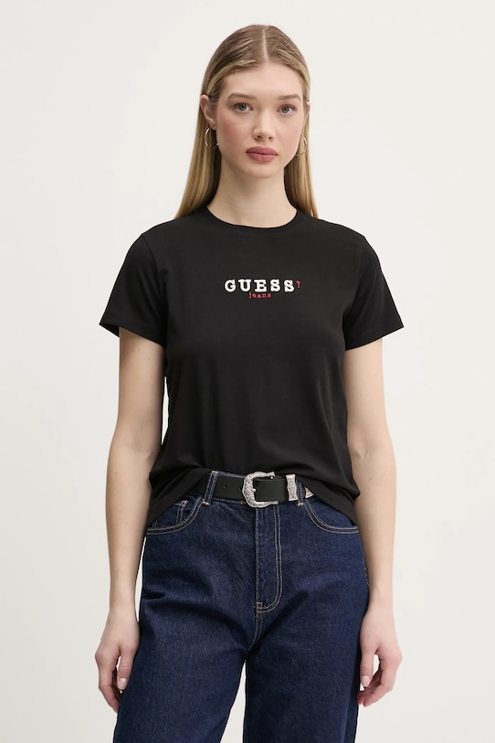 Футболка Guess Jeans, черный
Футболка Guess Jeans, черный