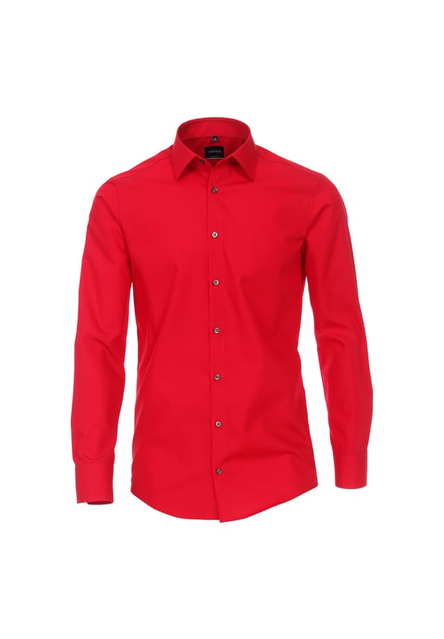 Деловая рубашка простого современного покроя Venti, красный
Деловая рубашка простого современного покроя Venti, красный