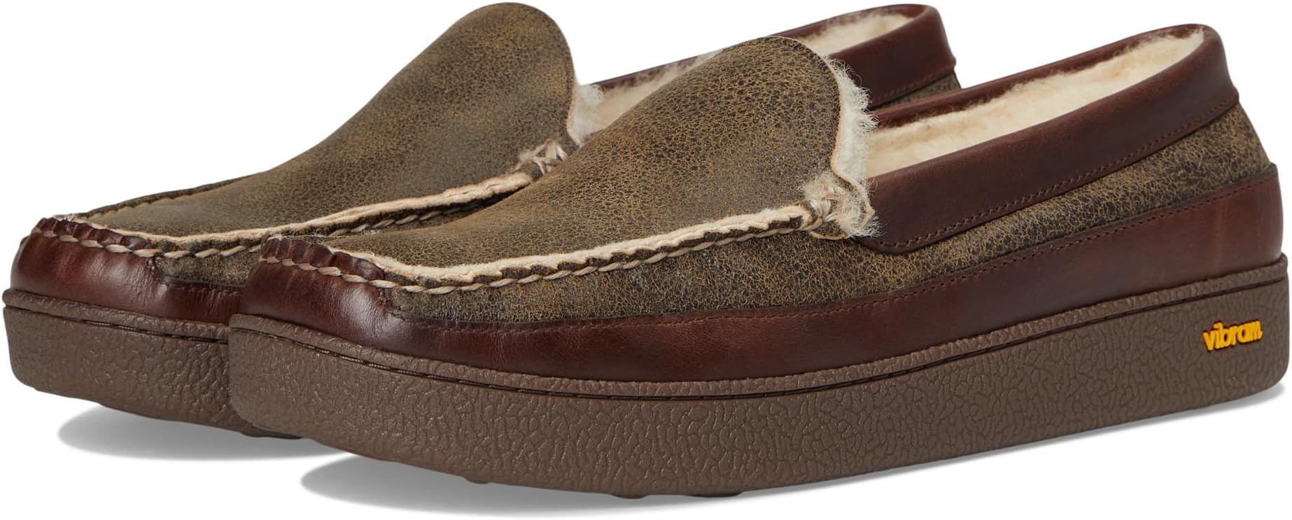 Лоферы L.L.Bean Men's Lodge Moc Vibram Shearling Slippers, Deepest Brown
Лоферы L.L.Bean Men's Lodge Moc Vibram Shearling Slippers, Deepest Brown