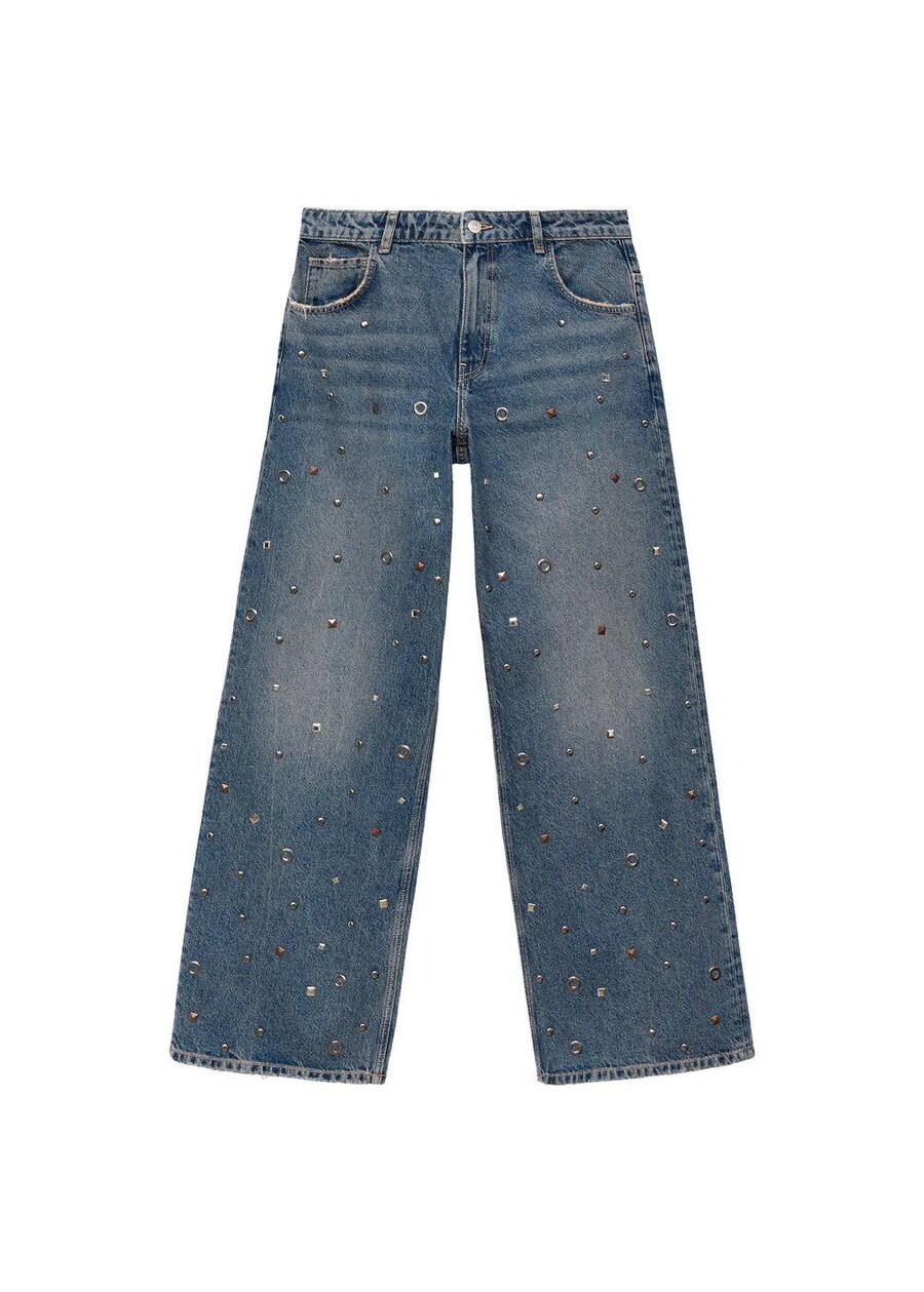 Джинсы с широкими штанинами MANGO Odil, Blue denim
Джинсы с широкими штанинами MANGO Odil, Blue denim