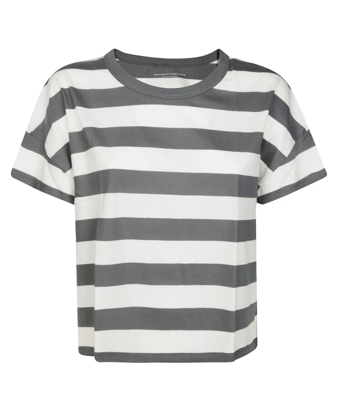 Футболка с круглым вырезом Majestic Filatures, серый
Футболка с круглым вырезом Majestic Filatures, серый