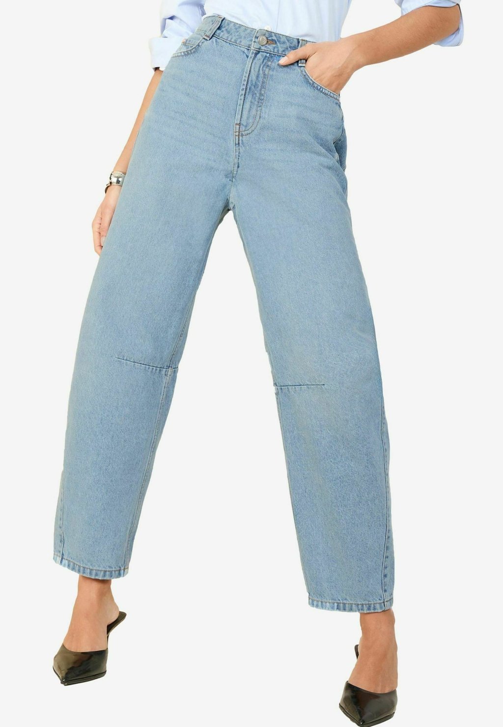 Мешковатые джинсы BARREL Friends Like These, синий 
Мешковатые джинсы BARREL Friends Like These, синий