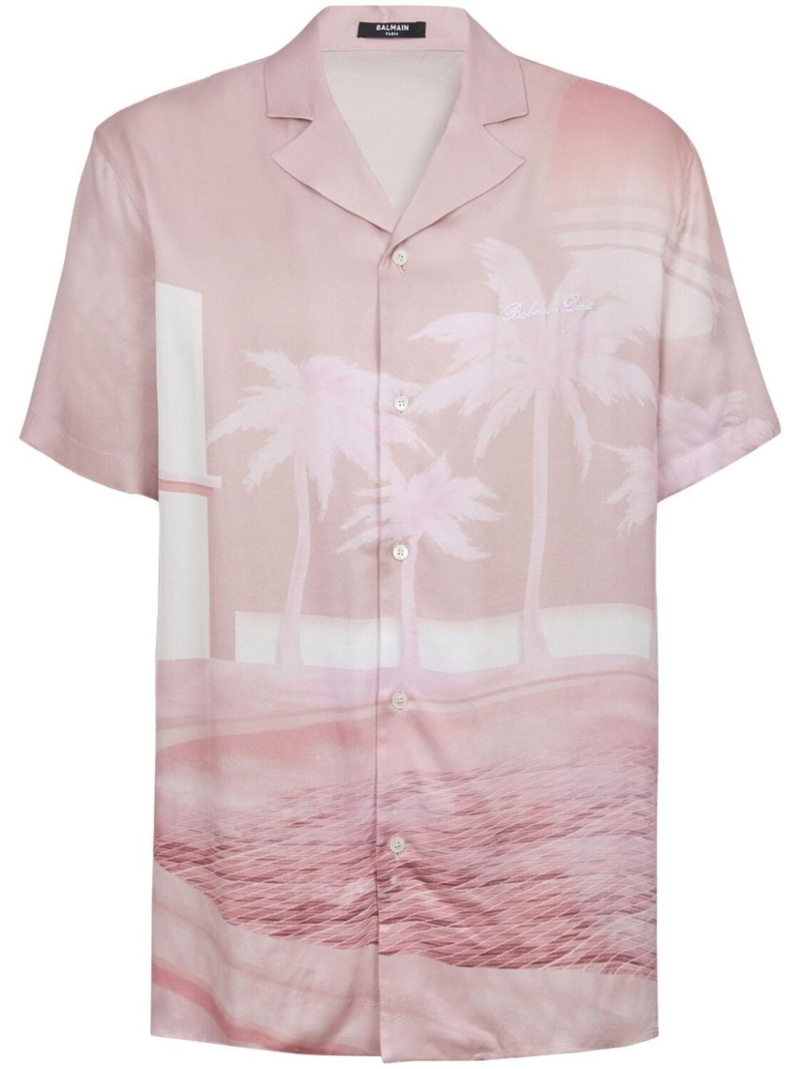 Balmain рубашка с принтом Postcard и вышитым логотипом, розовый
Balmain рубашка с принтом Postcard и вышитым логотипом, розовый