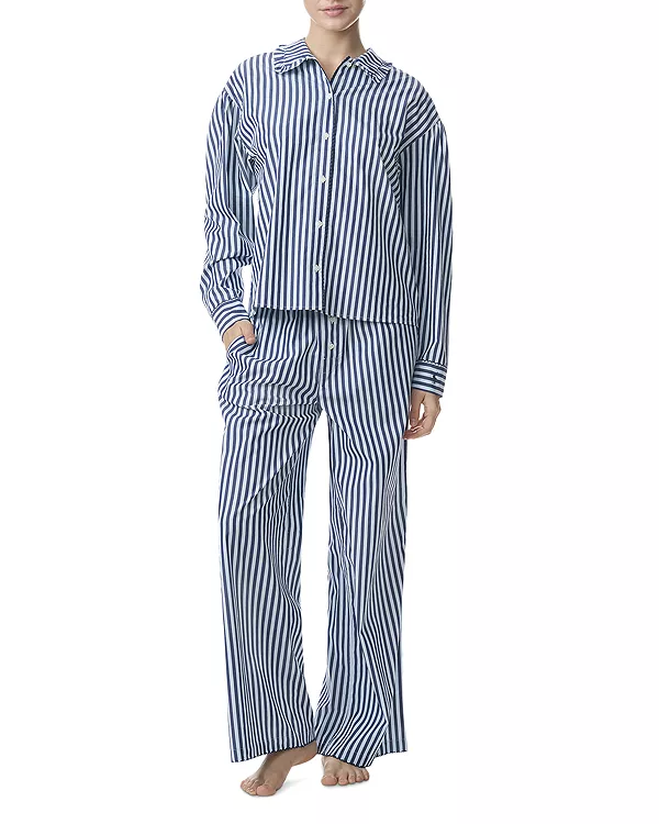 Пижамный комплект с фестончатой отделкой Polo Ralph Lauren, синий
Пижамный комплект с фестончатой отделкой Polo Ralph Lauren, синий