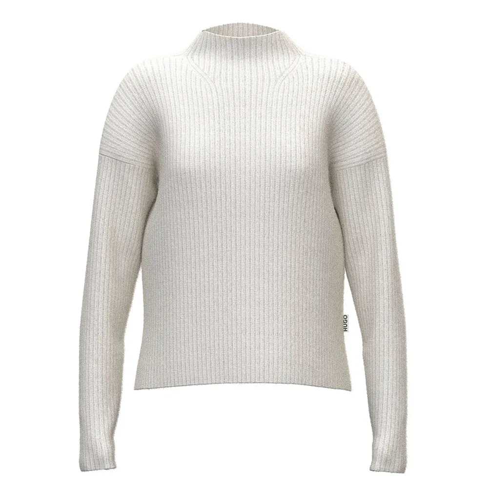 Свитер HUGO Sandrickyna, белый 
Свитер HUGO Sandrickyna, белый