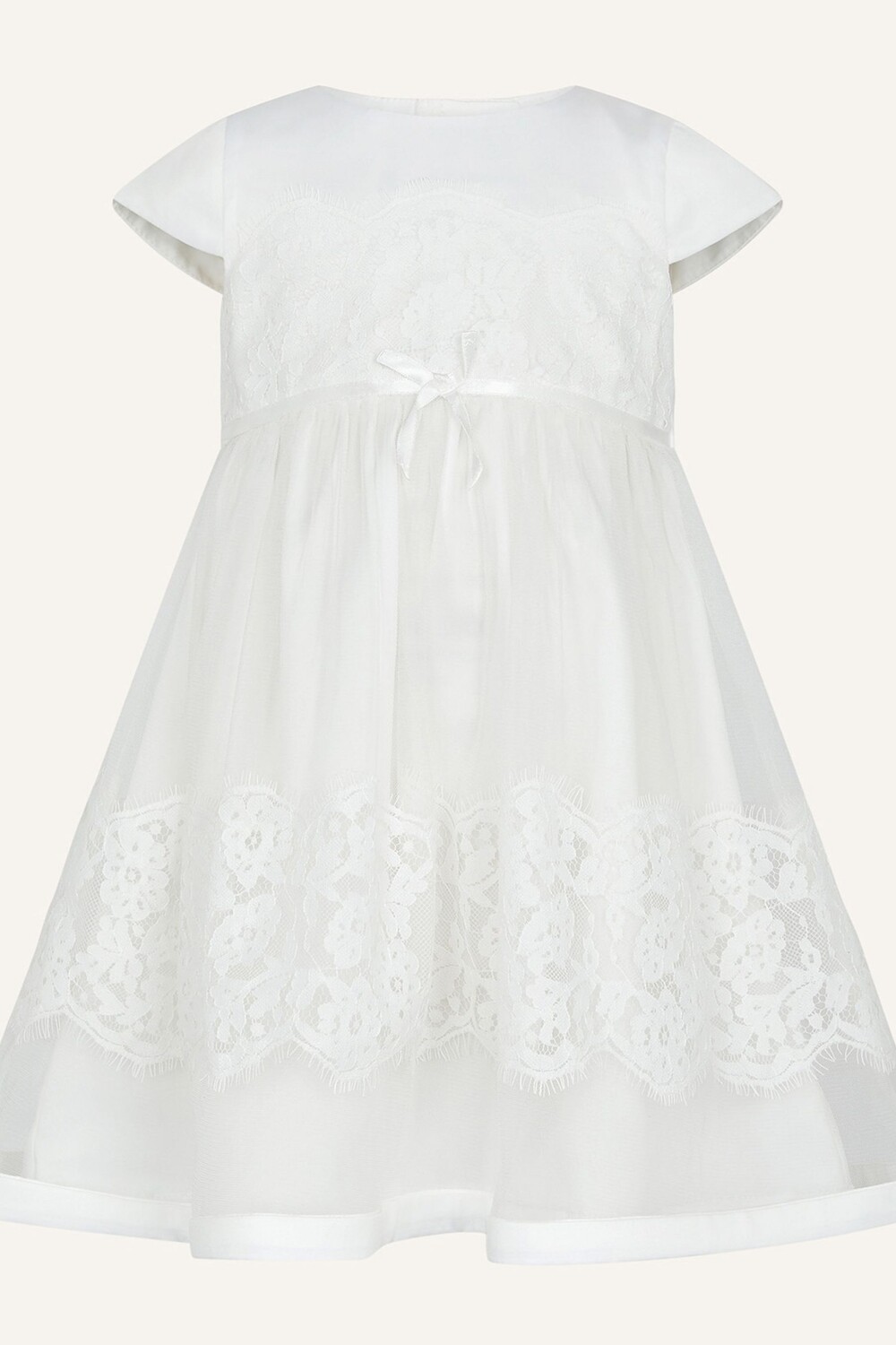 Платье для крещения ребенка натурального цвета Baby Alovette Monsoon
Платье для крещения ребенка натурального цвета Baby Alovette Monsoon