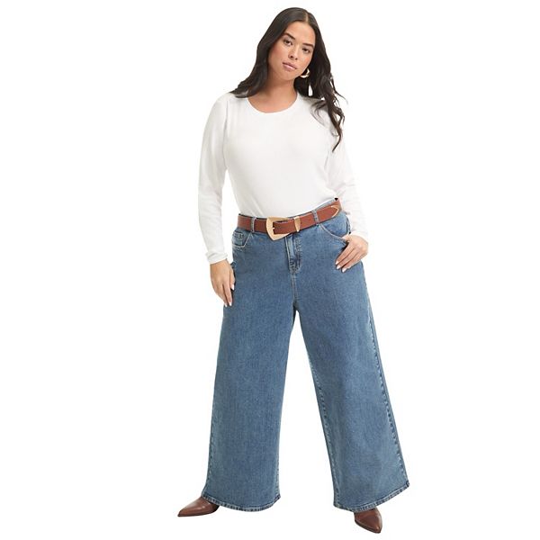Женские джинсы plus size June Fit с высокой посадкой June & Vie
Женские джинсы plus size June Fit с высокой посадкой June & Vie
