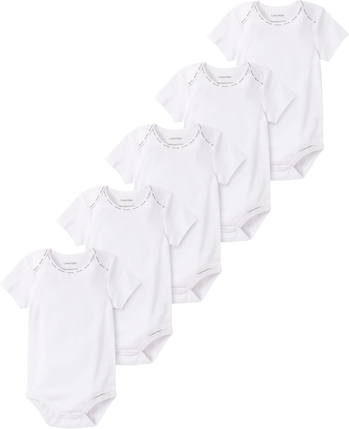 Набор из 5 боди Calvin Klein Organic Baby Essentials, Bright White
Набор из 5 боди Calvin Klein Organic Baby Essentials, Bright White