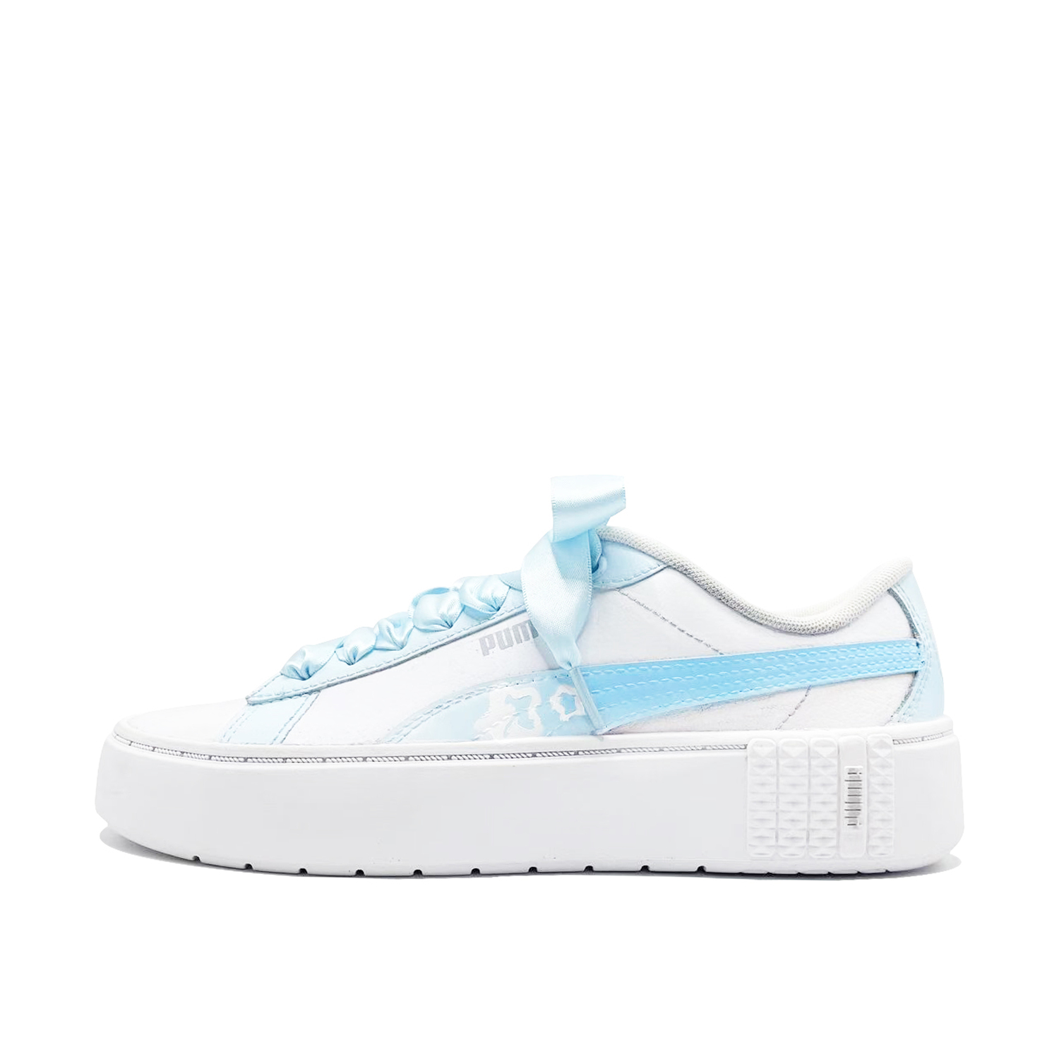 PUMA Smash Platform Cloud Ribbon Abrasion Resistant Low top Unisex скейтборд кроссовки White Blue
PUMA Smash Platform Cloud Ribbon Abrasion Resistant Low top Unisex скейтборд кроссовки White Blue