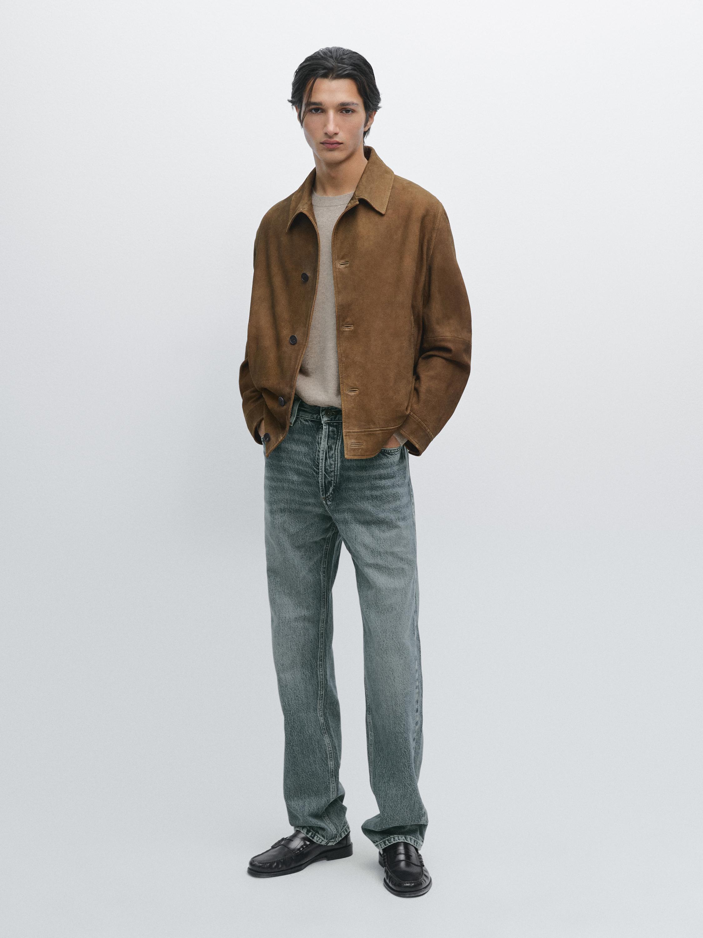 Куртка из кожи наппа с пуговицами Massimo Dutti, Mink
Куртка из кожи наппа с пуговицами Massimo Dutti, Mink