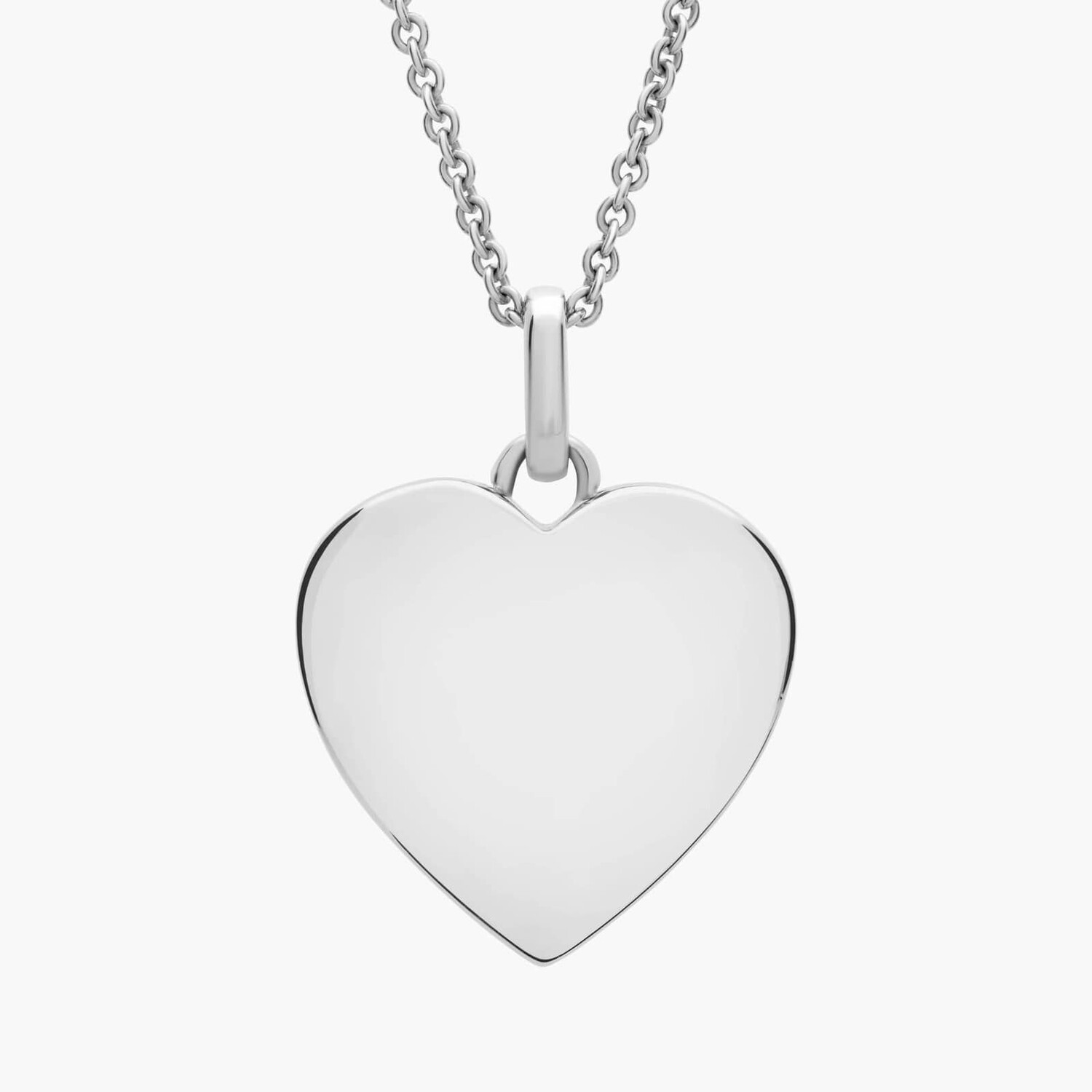 18-дюймовая подвеска в форме сердца Infinity из стерлингового серебра (1 мм) Blue Nile 
18-дюймовая подвеска в форме сердца Infinity из стерлингового серебра (1 мм) Blue Nile