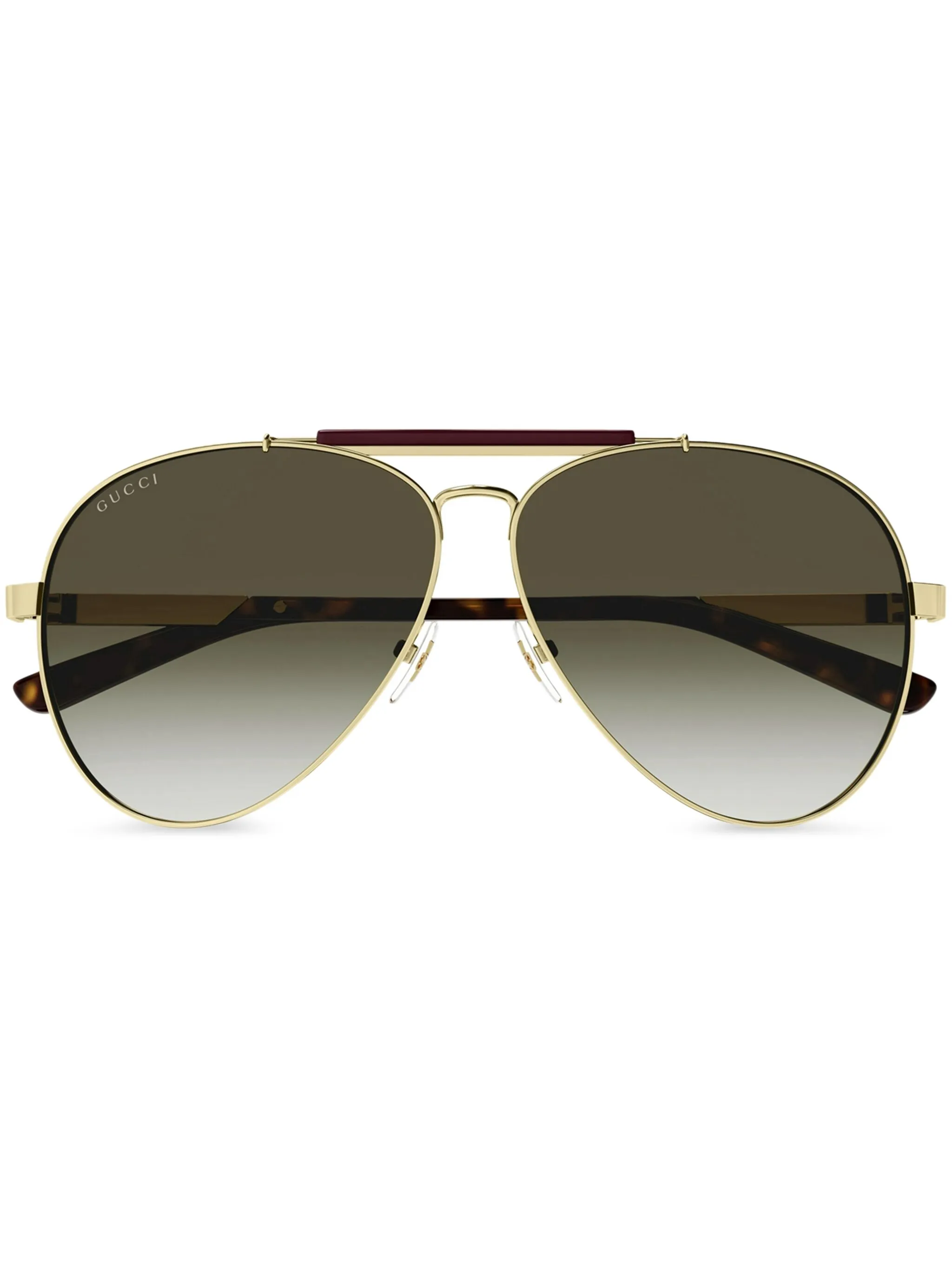 Солнцезащитные очки-пилоты Gucci Eyewear, золотистый
Солнцезащитные очки-пилоты Gucci Eyewear, золотистый