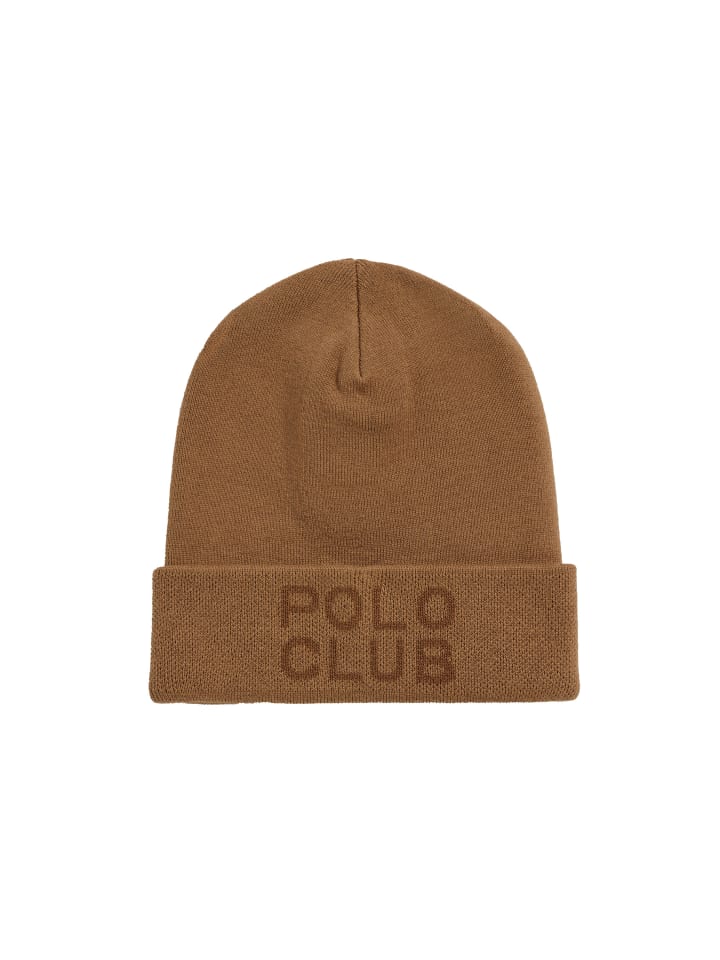 Вязаная шапка цвета верблюжьей шерсти Polo Club
Вязаная шапка цвета верблюжьей шерсти Polo Club