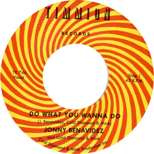 Сингл 7" Benavidez, Jonny / Cold Diamond & Mink: Do What You Wanna Do
Сингл 7" Benavidez, Jonny / Cold Diamond & Mink: Do What You Wanna Do