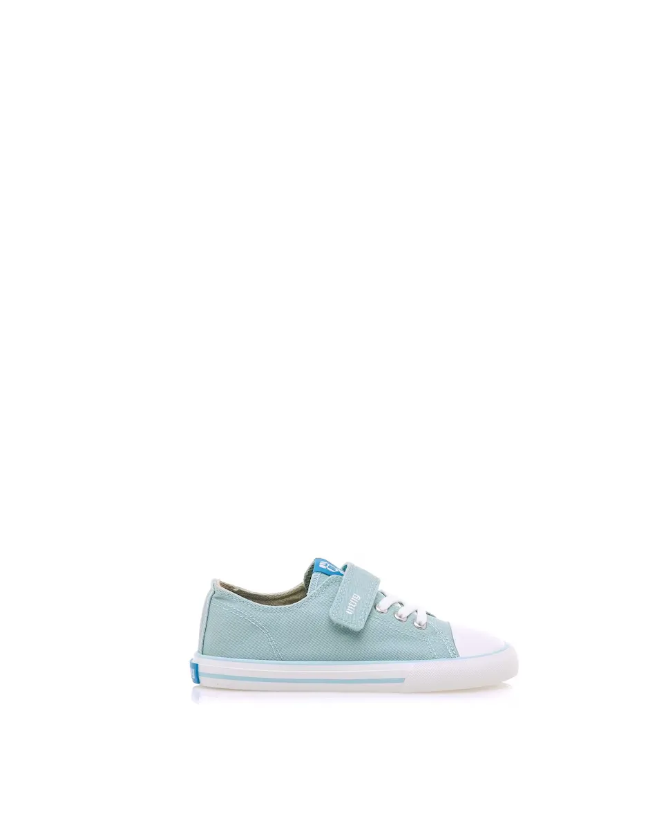 Детские парусиновые кроссовки со шнурками и клеевой застежкой Mustang, бирюзовый
Детские парусиновые кроссовки со шнурками и клеевой застежкой Mustang, бирюзовый