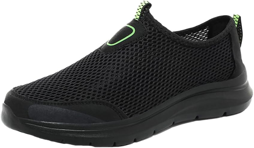 Мужские прогулочные слипоны Asifn, сетчатые, удобные, легкие, повседневные кроссовки, дышащие, противоскользящие лоферы для отдыха, черный
Мужские прогулочные слипоны Asifn, сетчатые, удобные, легкие, повседневные кроссовки, дышащие, противоскользящие лоферы для отдыха, черный
