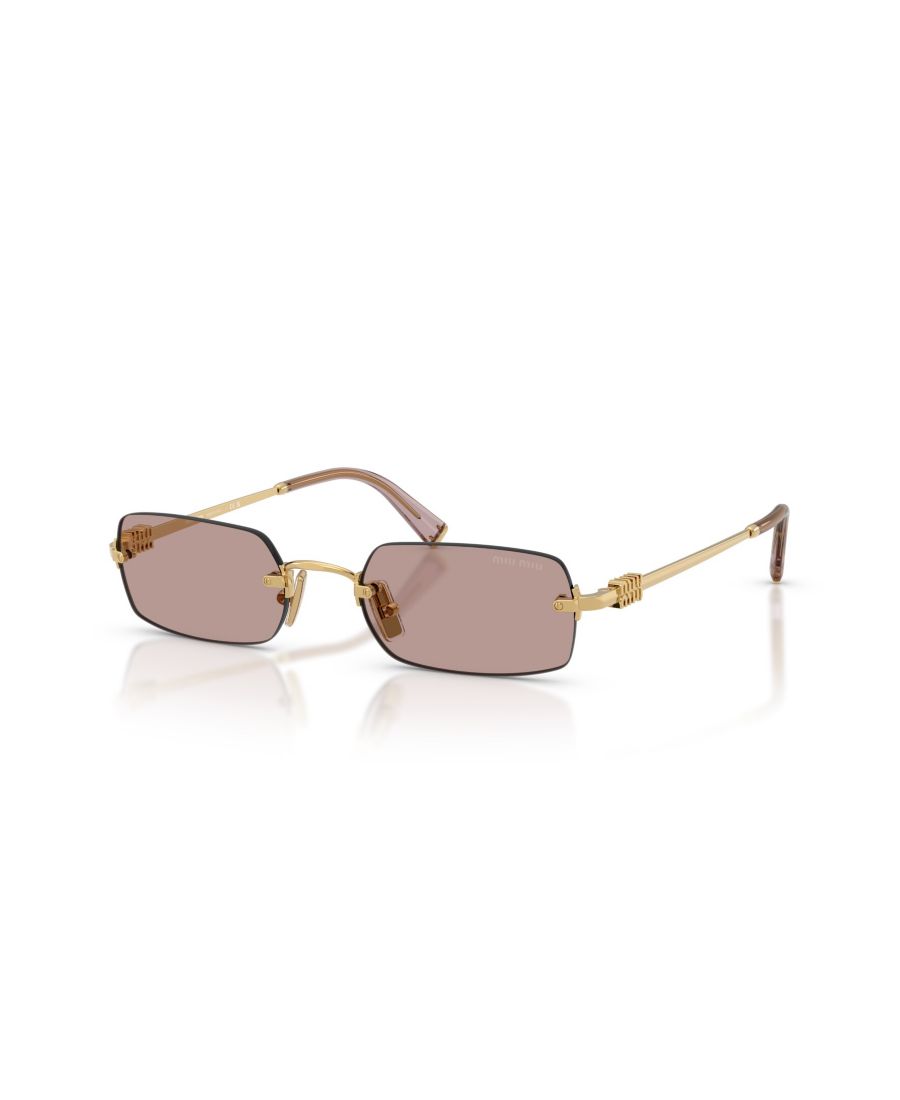 Женские прямоугольные солнцезащитные очки, MU B50S MIU MIU, Gold
Женские прямоугольные солнцезащитные очки, MU B50S MIU MIU, Gold