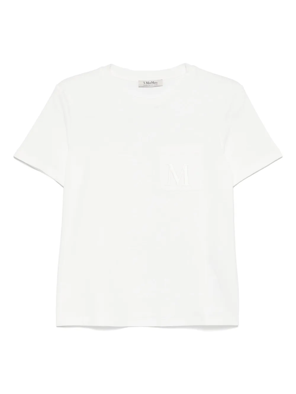Хлопковая футболка 'S Max Mara, белый
Хлопковая футболка 'S Max Mara, белый