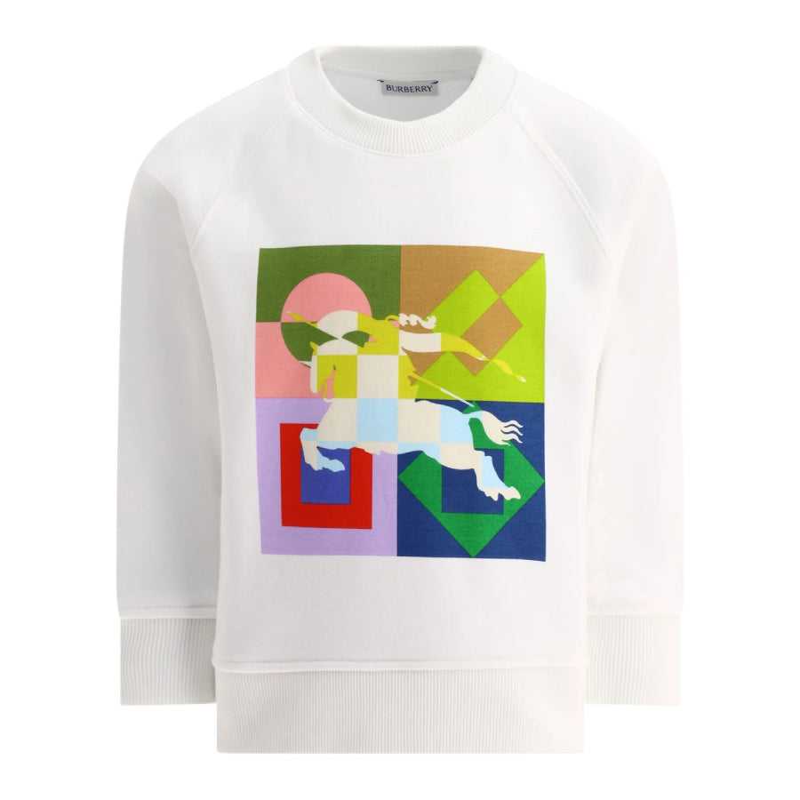 Бурберри Кидс EKD Мотив Коттон Свитшот Burberry, белый
Бурберри Кидс EKD Мотив Коттон Свитшот Burberry, белый