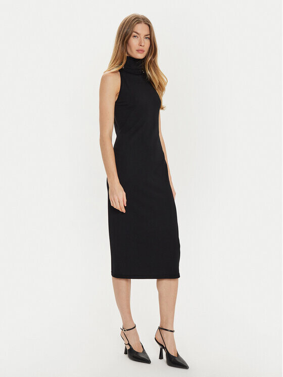 Трикотажное платье приталенного кроя Twinset, черный
Трикотажное платье приталенного кроя Twinset, черный