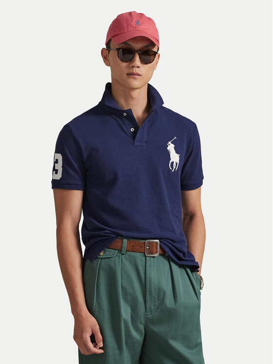 Поло custom slim fit 710688969004 Polo Ralph Lauren, синий
Поло custom slim fit 710688969004 Polo Ralph Lauren, синий