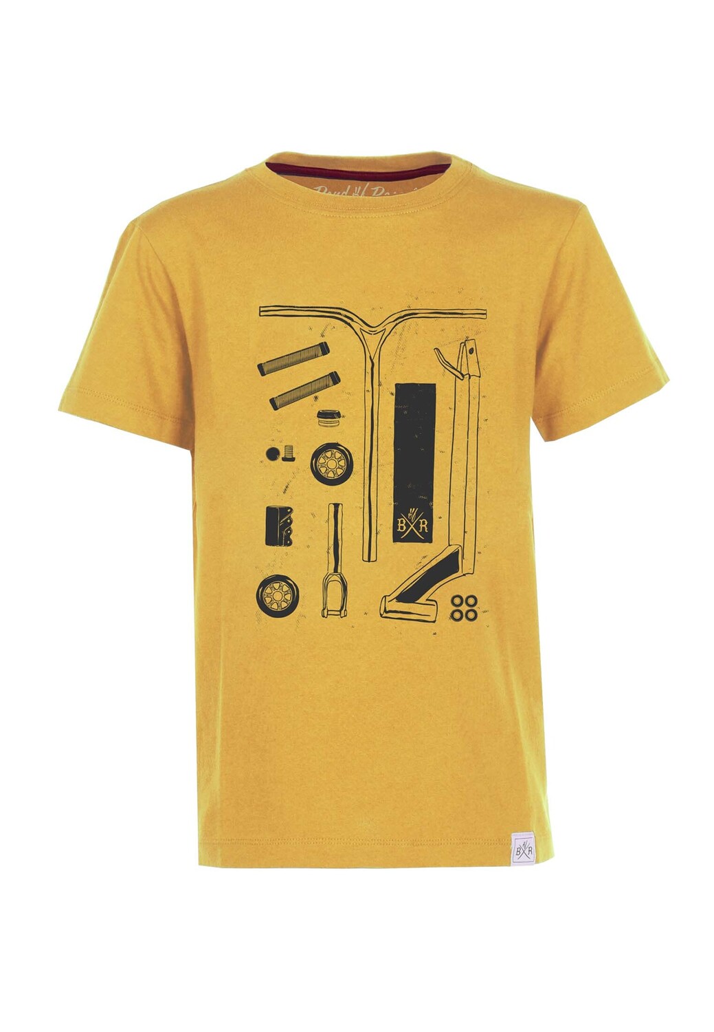 Футболка Band of Rascals Scooter Parts, цвет senf
Футболка Band of Rascals Scooter Parts, цвет senf