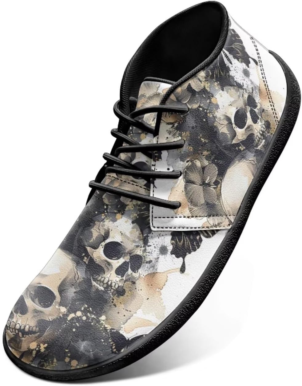 Мужские готические кроссовки Jeiento с черепом, широким носком, модель Barefoot, с равной подошвой и повседневным стилем, Dead Skull
Мужские готические кроссовки Jeiento с черепом, широким носком, модель Barefoot, с равной подошвой и повседневным стилем, Dead Skull