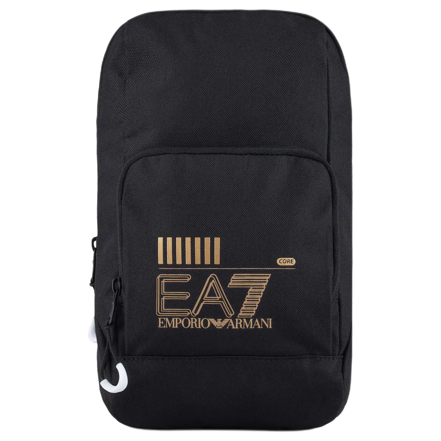 EMPORIO ARMANI Полиэстеровая наплечная сумка, унисекс черная кроссбоди
EMPORIO ARMANI Полиэстеровая наплечная сумка, унисекс черная кроссбоди