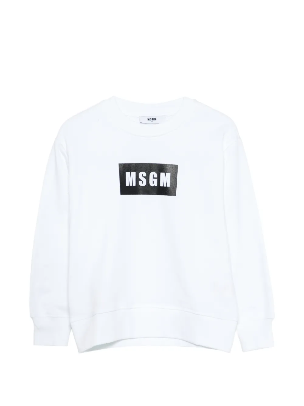 Свитшот с логотипом Msgm Kids, белый
Свитшот с логотипом Msgm Kids, белый
