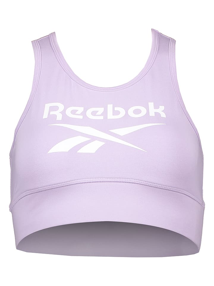 Спортивный бюстгальтер Reebok, фиолетовый
Спортивный бюстгальтер Reebok, фиолетовый