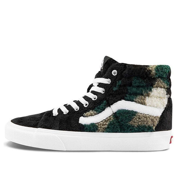 Кроссовки sk8-hi 'camo sherpa' Vans, черный
Кроссовки sk8-hi 'camo sherpa' Vans, черный