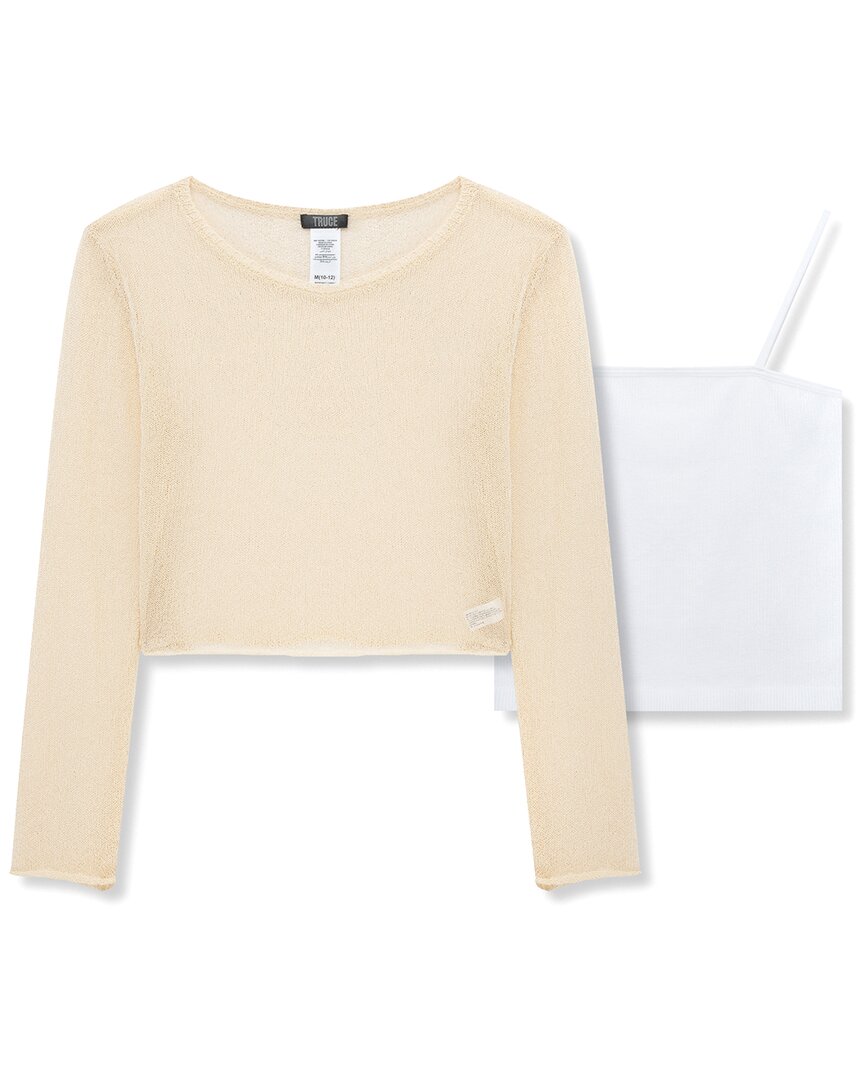 Топ и майка Truce Loose Knit, коричневый
Топ и майка Truce Loose Knit, коричневый