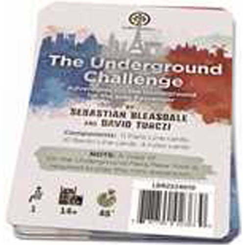Настольная игра On The Underground Board Game: Paris And New York: Underground Challenge Solo Expansion
Настольная игра On The Underground Board Game: Paris And New York: Underground Challenge Solo Expansion