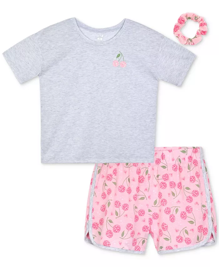 Пижамный комплект с короткими штанами и принтом "Вишни" Big Girls Dolphin Max & Olivia, серый
Пижамный комплект с короткими штанами и принтом "Вишни" Big Girls Dolphin Max & Olivia, серый