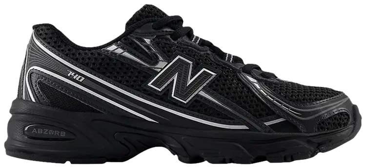 Кроссовки New Balance 740 Big Kid Wide 'Black Silver Metallic', черный
Кроссовки New Balance 740 Big Kid Wide 'Black Silver Metallic', черный