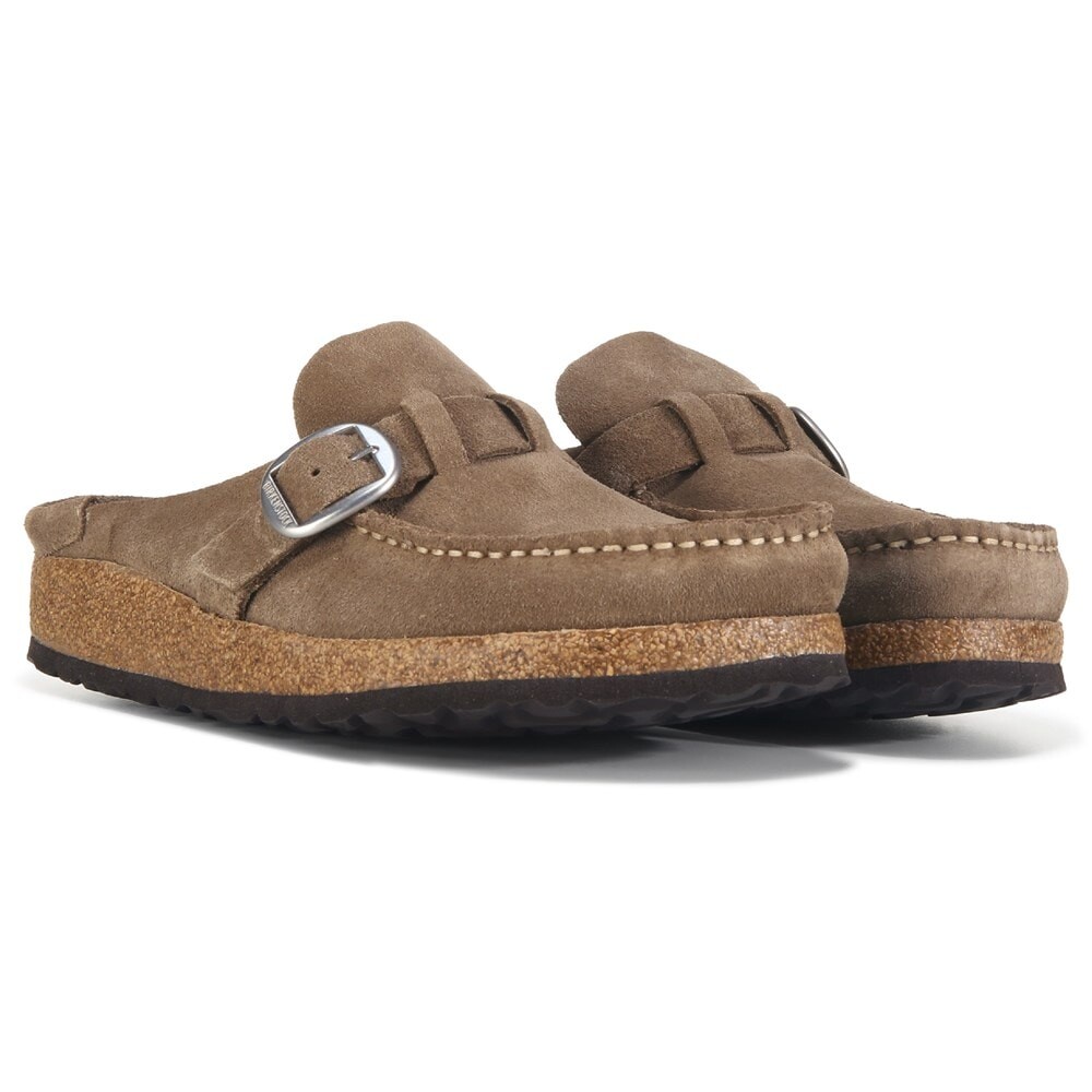 Женские сабо Buckley с мягкой стелькой Birkenstock, серый 
Женские сабо Buckley с мягкой стелькой Birkenstock, серый