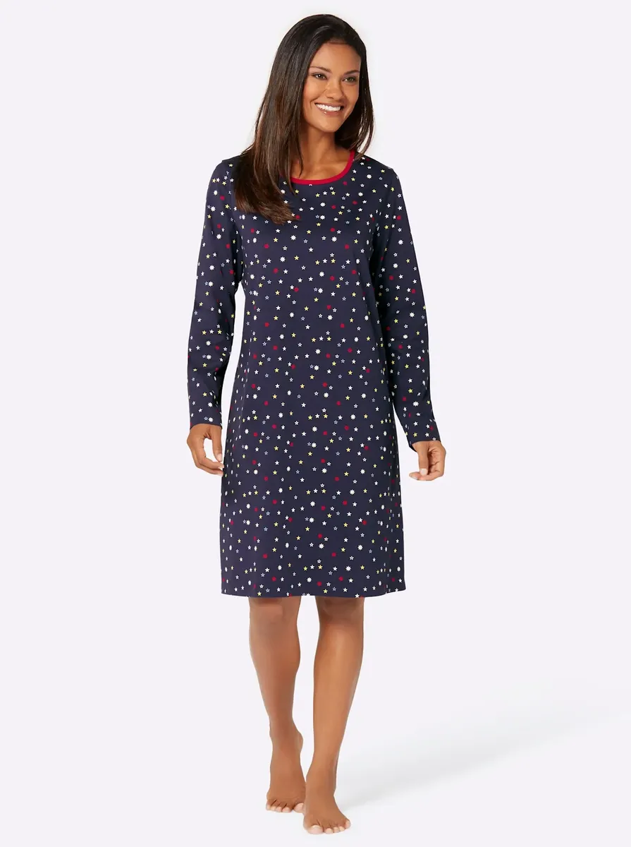 Ночная рубашка "Вашпур" "Ночная рубашка" Wäschepur, синий
Ночная рубашка "Вашпур" "Ночная рубашка" Wäschepur, синий