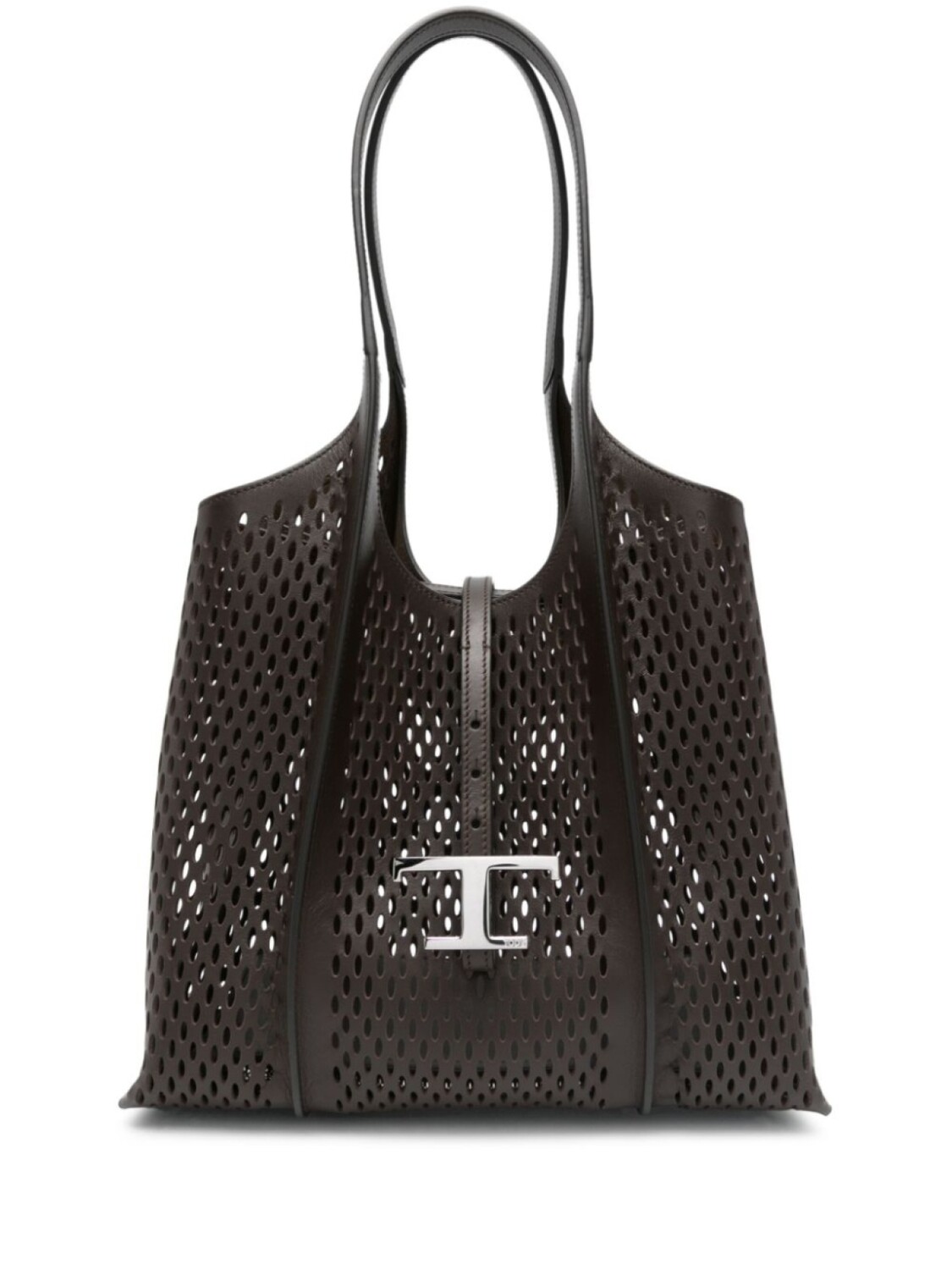 Сумка-шоппер Tod's T Timeless среднего размера, коричневый
Сумка-шоппер Tod's T Timeless среднего размера, коричневый